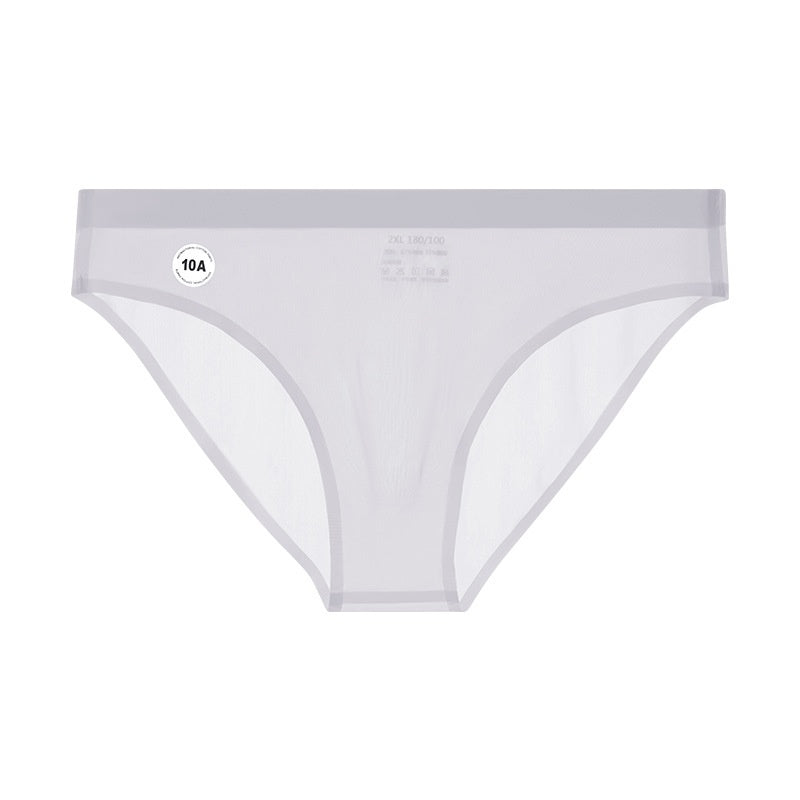 SpringSummer Jelly Mask Transparent 10A Antibacterial Mens Seamless Briefs