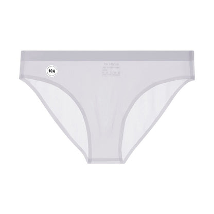 SpringSummer Jelly Mask Transparent 10A Antibacterial Mens Seamless Briefs
