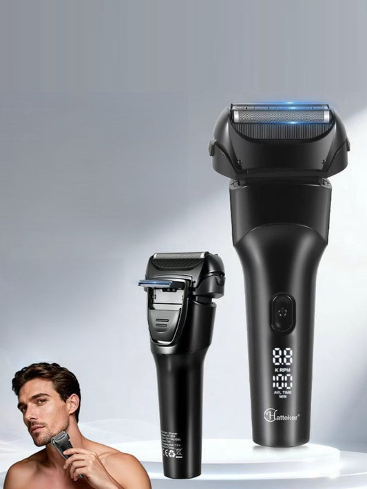 Electric LED Display Shaver
