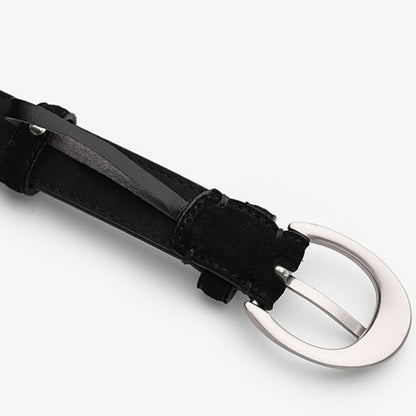Silver Buckle Belt
