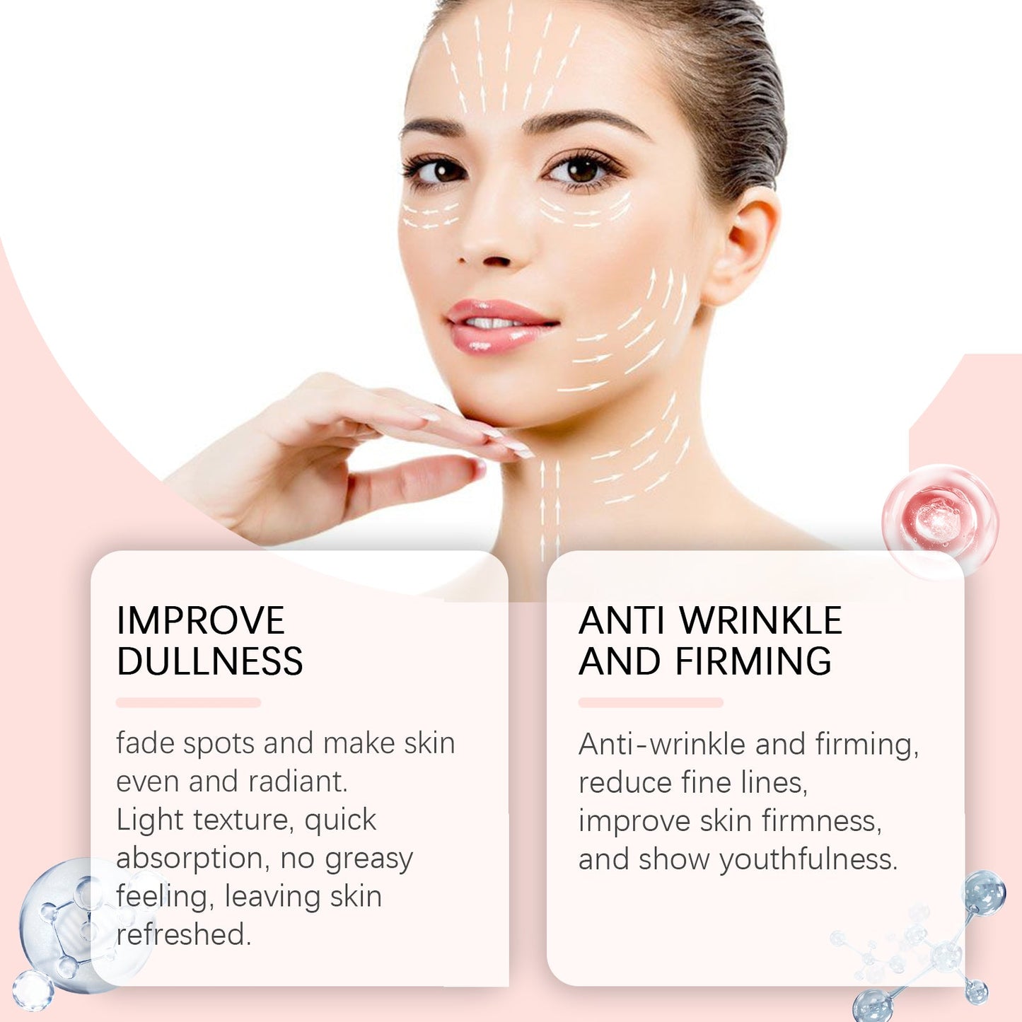 West&Month Fade Wrinkles Hydrating Stick, Moisturizing Lift Firming Hydrating Moisturizing Facial Stick