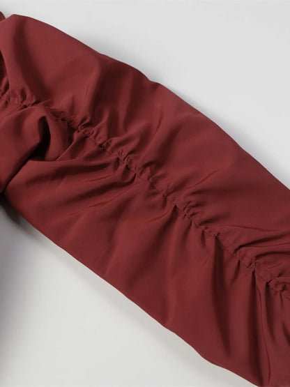 Men's Star Zip Up Hooded Jacket