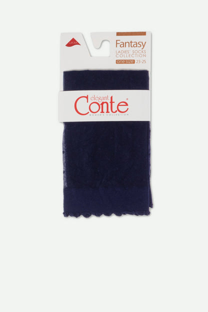 Socks Conte Fantasy - Polka Dot With a Cuff