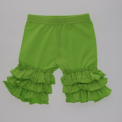 Triple Ruffle Capri