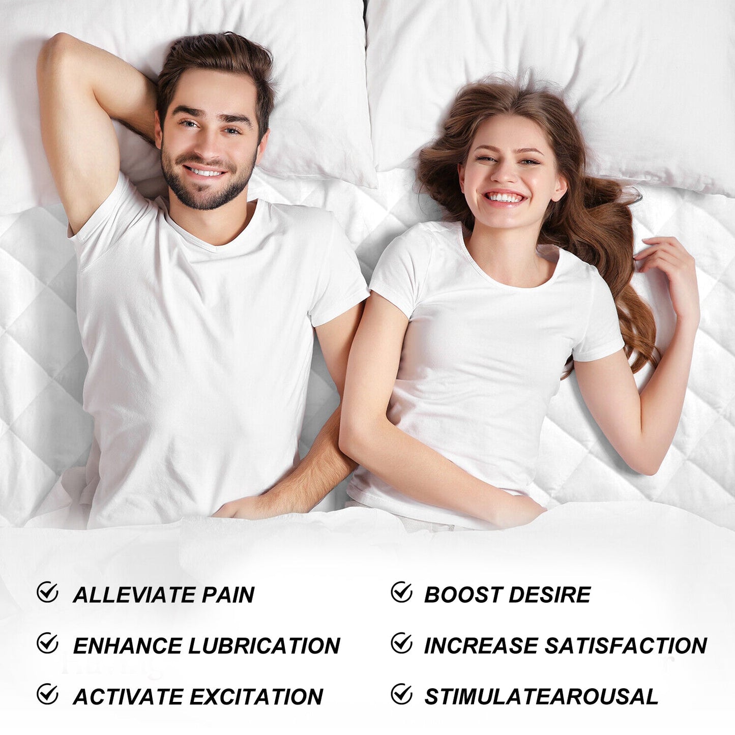 Secret Happy Drops, Intimate Support Supplement With Muira Puama & Tribulus Terrestris Extract, Boost Energy & Enhance Intimate Connection For Couples, 30ml Oral Liquid