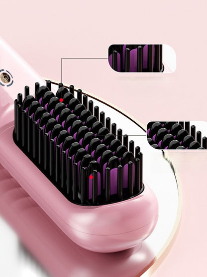 Portable Heated Hair Straightening Comb