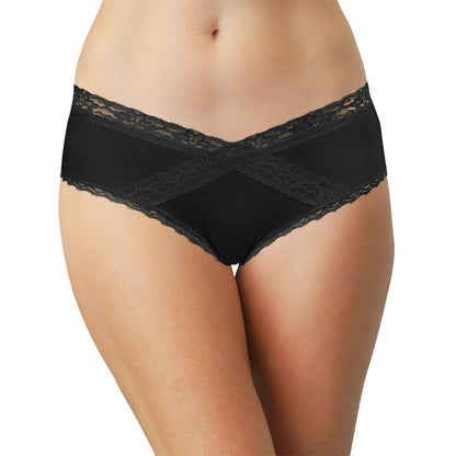 Silky Soft Hipster with Lace Detailing