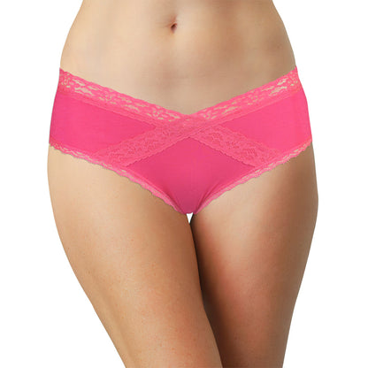 Silky Soft Hipster with Lace Detailing