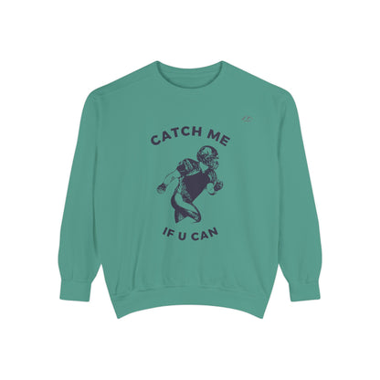 SW-119ML-24 Unisex Garment-Dyed Sweatshirt long sleeve sweat shirt for Football Rugby lovers
