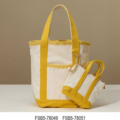 Small Canvas Boat Tote