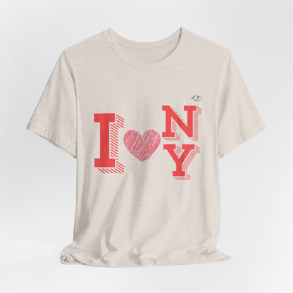 TS-080ML-24 I Love NY Newyork T Shirt Gift