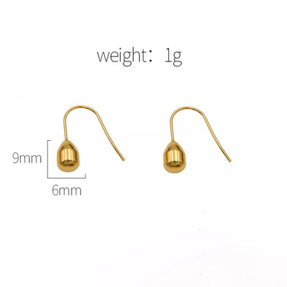 18K Gold-Plated Teardrop Earrings