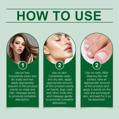 EELHOE Neem Oil Care Essential Oil, Nourishes Scalp Skin Care Neem Oil Massage Oil Nourishes Skin