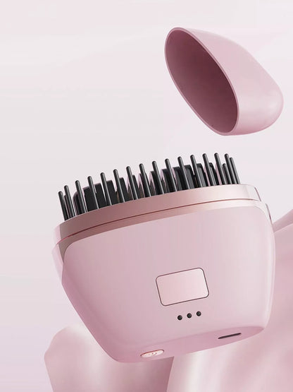 Portable Heated Hair Straightening Comb
