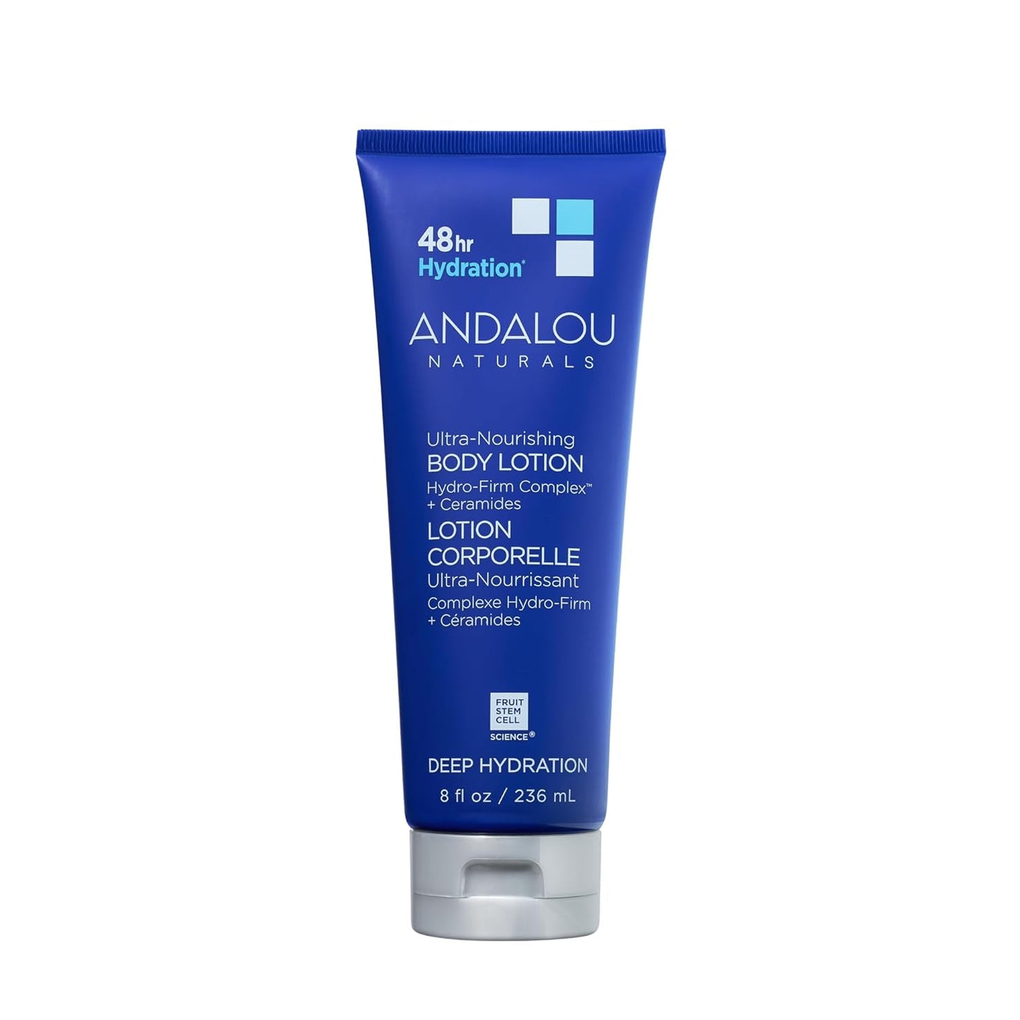 Andalou Naturals Deep Hydration Body Lotion, 8 oz - Gluten-Free Moisturizer