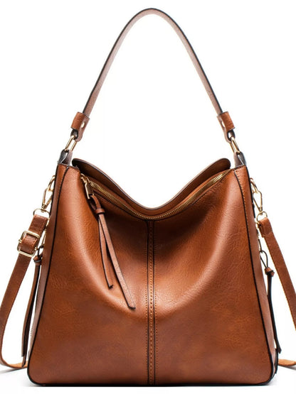 Classic PU Leather Tote Bag