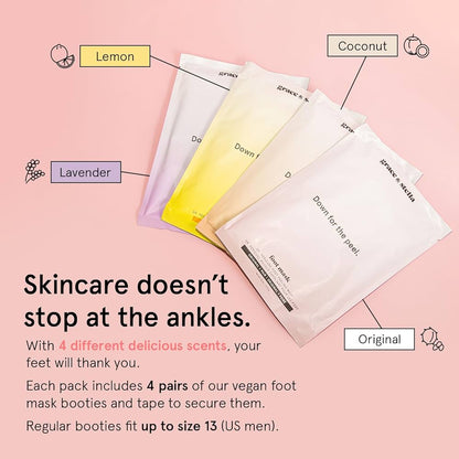 GRACE & STELLA Exfoliating Foot Peel Mask