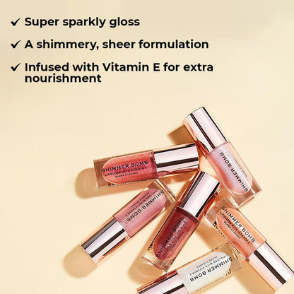 REVOLUTION Shimmer Bomb Lip Gloss