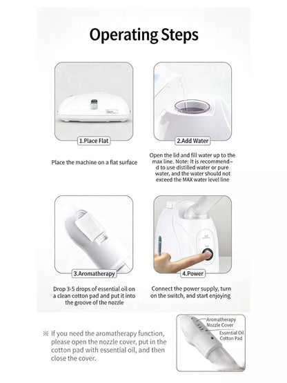 Facial Steamer Deep Cleansing Beauty Device