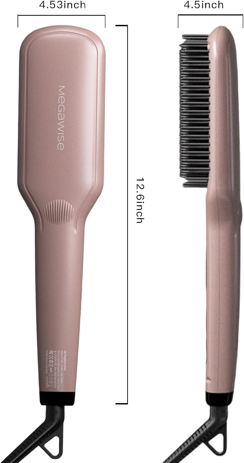 MEGAWISE Ionic Hair Straightener Brush
