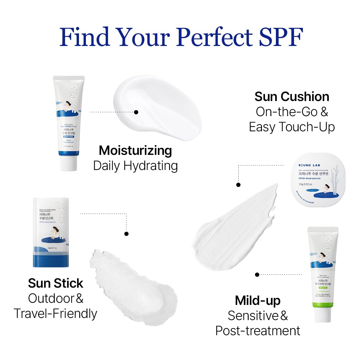 Round Lab Birch Juice Mild-Up UV Lock Sunscreen