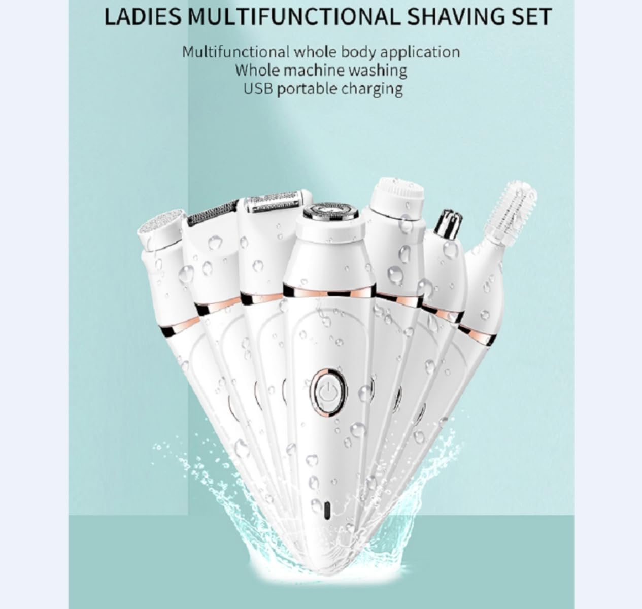 LUXURY DESIGN 7 In 1 Shaver Beauty Set