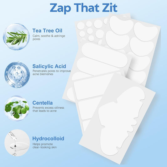 BREIBOZ Day and Night Acne Pimple Patches