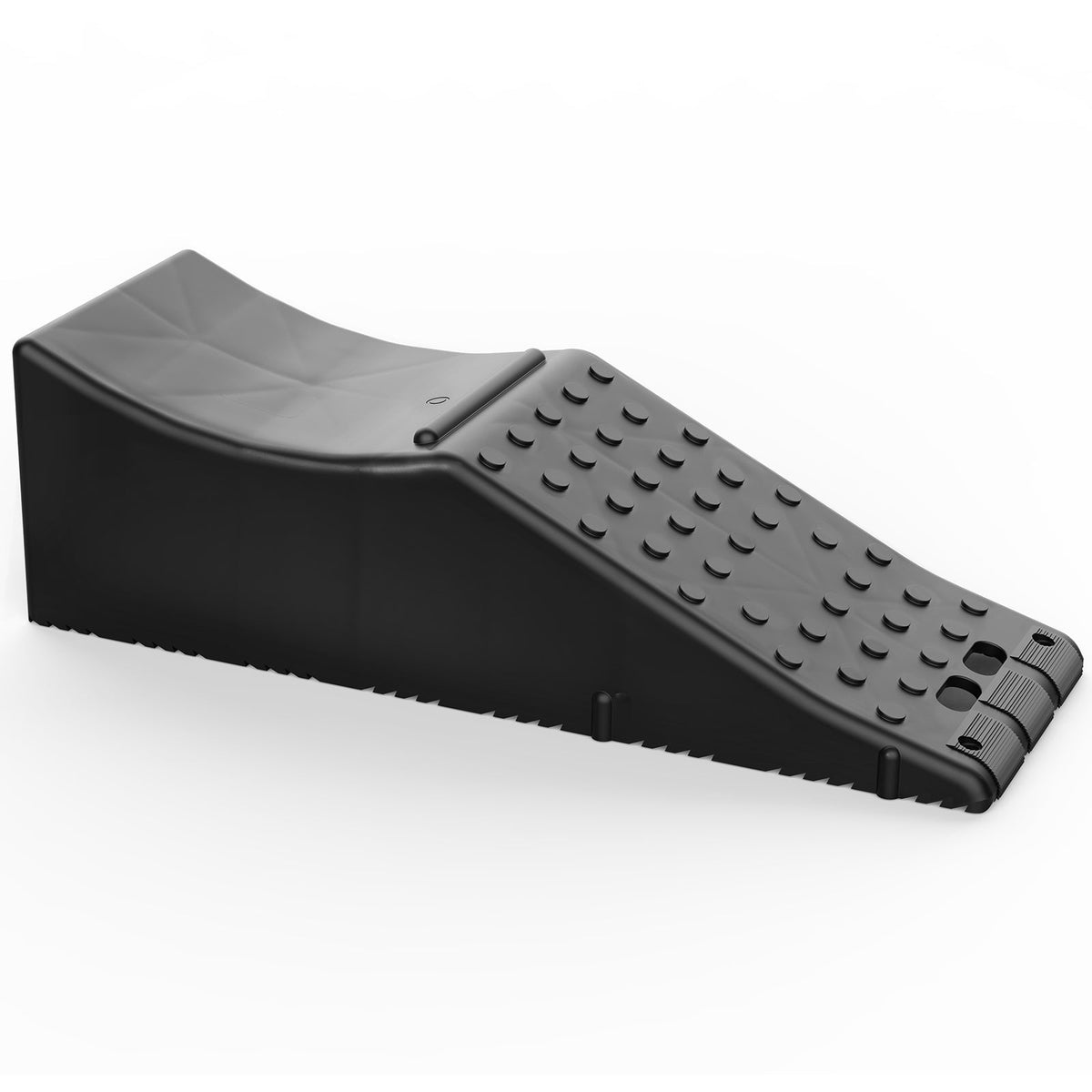 VEVOR Car Service Ramp, 20000 Lbs 10 Ton Loading Capacity, Lift Car Ramp, Low Profile Plastic Tire Ramp, Heavy Duty Truck Ramp For Oil Changes Wheels, Lift Vehicle Maintenance,