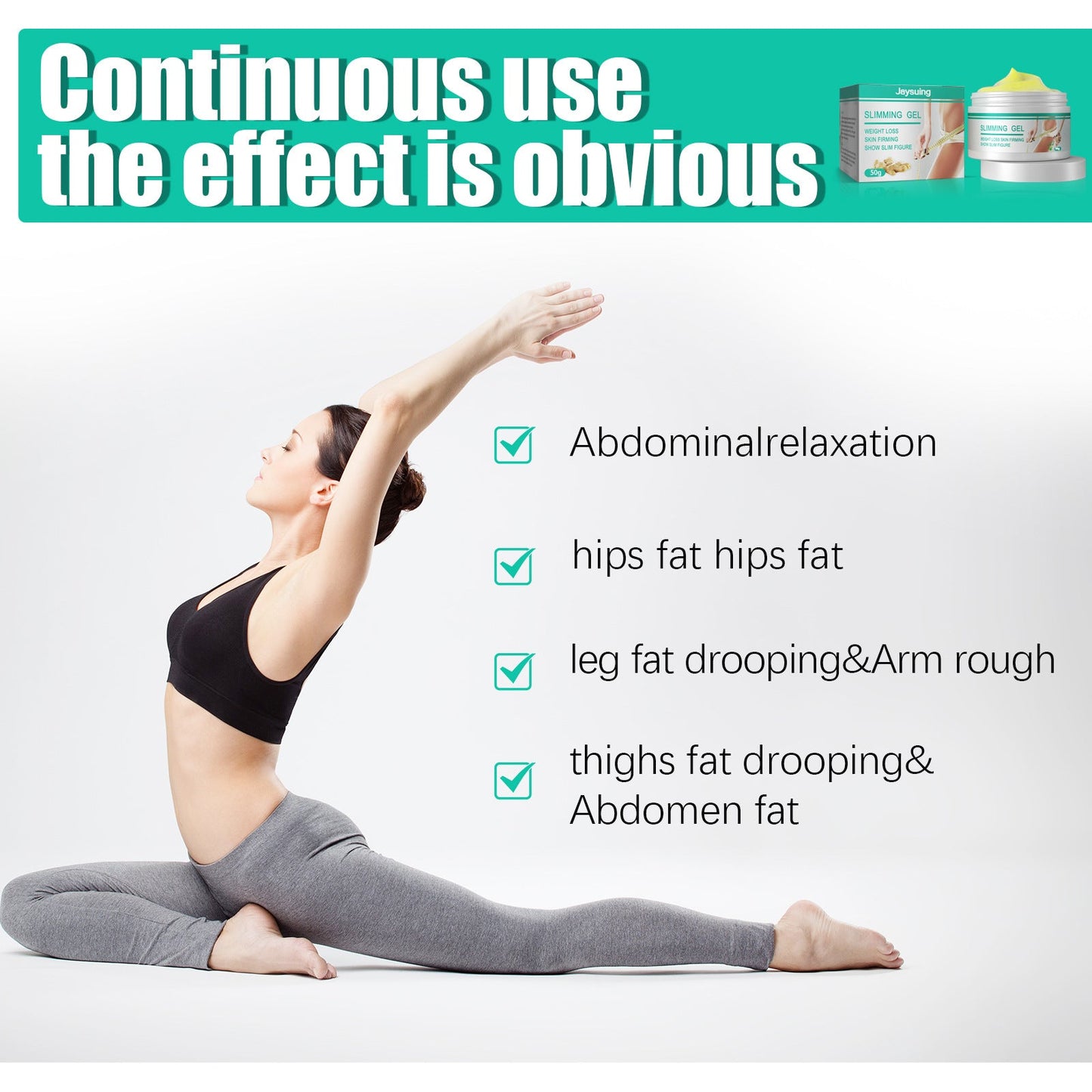 Jaysuing Body Massage Cream, Daily Care, Light And Comfortable, Skin Rejuvenation And Body Beautification, Gentle Care Cream