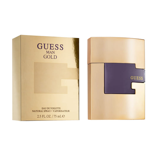Guess Man Gold Eau De Toilette Spray For Men