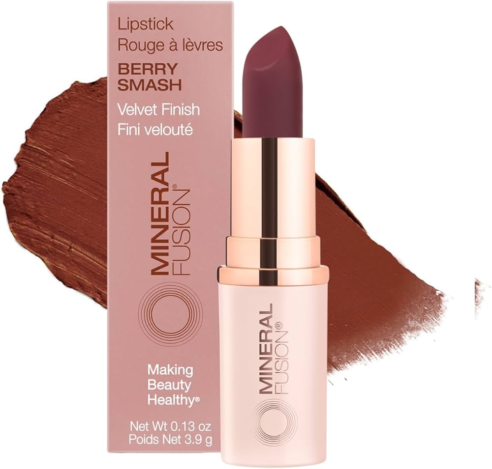 Mineral Fusion Lipstick - Berry Mash, 0.13 oz - Natural Hydrating Color
