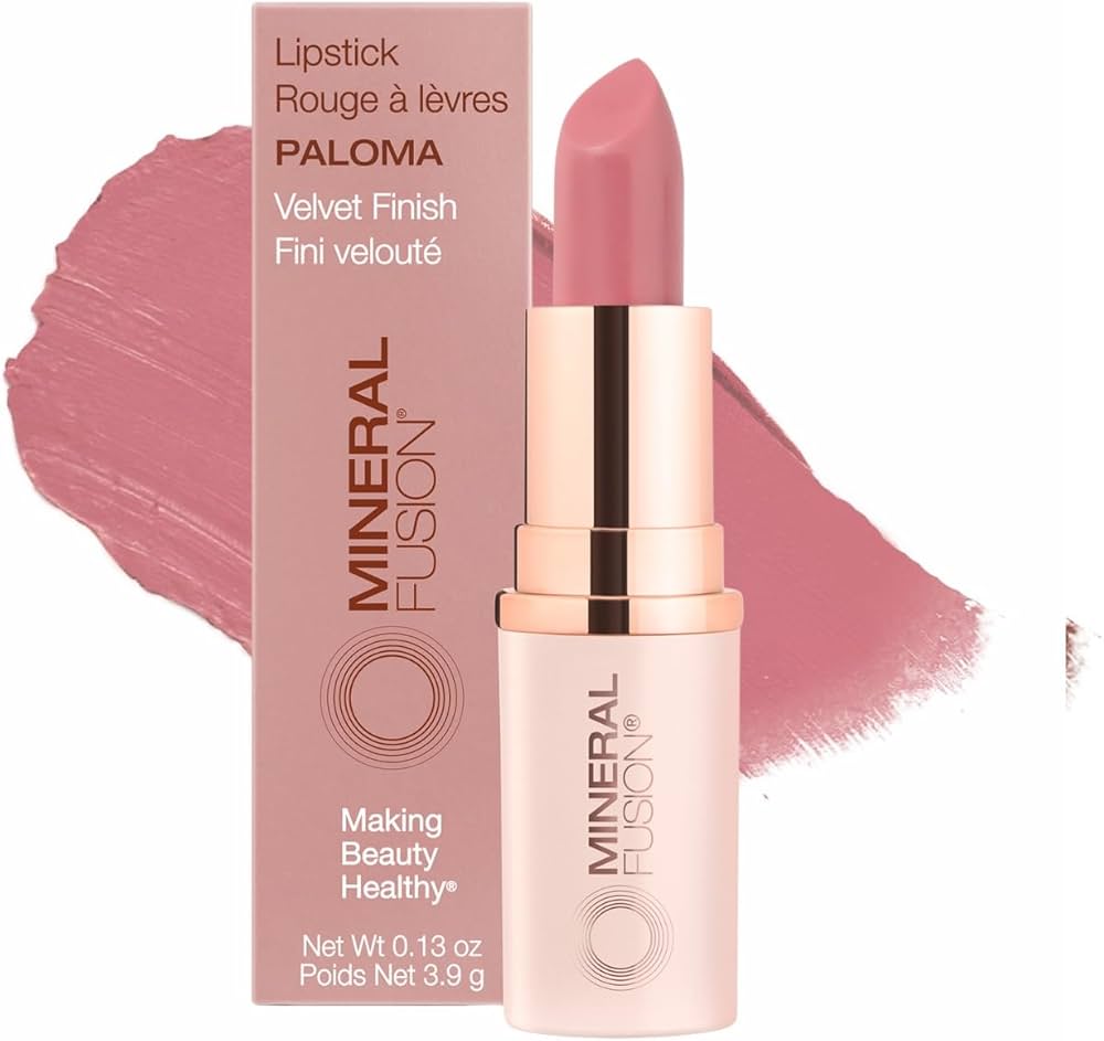 Mineral Fusion Lipstick - Paloma, 0.13 oz - Natural Hydrating Color