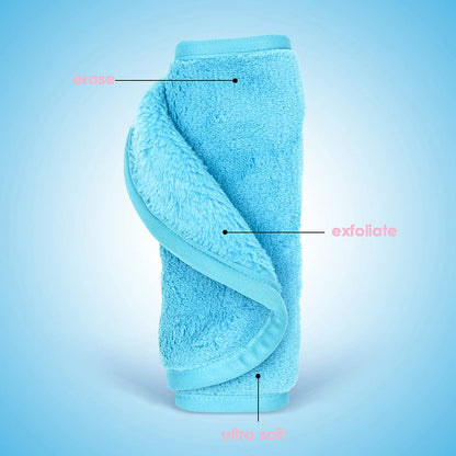 MAKEUP ERASER Chill Blue Reusable Makeup Remover Cloth