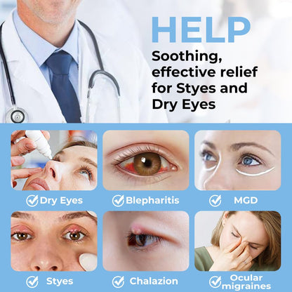 AROMA SEASON Professional Heated Eye Mask