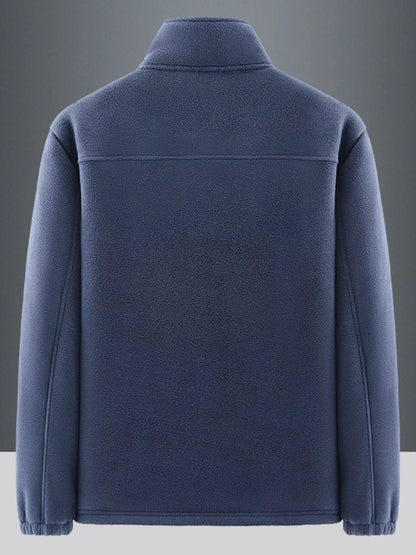 Men's Plus Size Warm Fleece Outdoor Jacket
