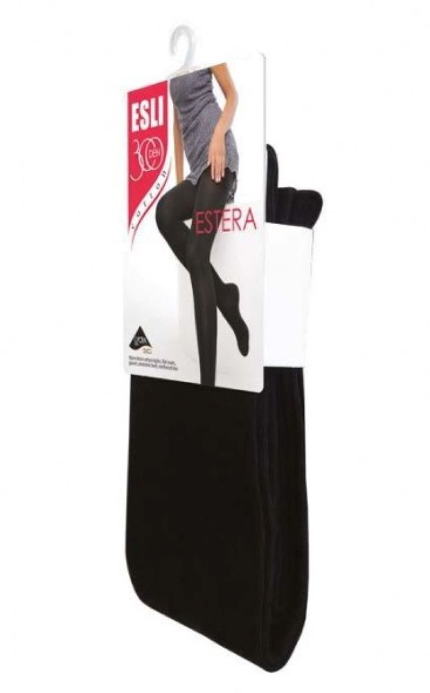 Conte/Esli Estera 300 Den - Cotton Warm Opaque Women's Tights (14С-65СПЕ)