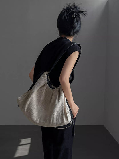 Drawstring Closure Handbag