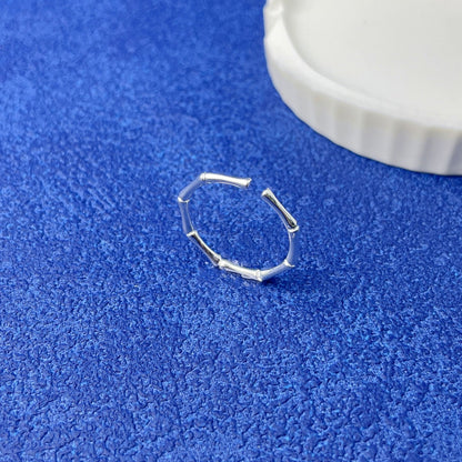 925 Sterling Silver Branch Open Ring