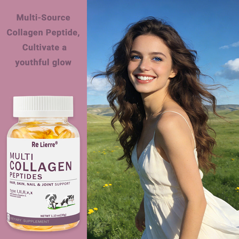 Multi-source Collagen Peptide Soft Capsules