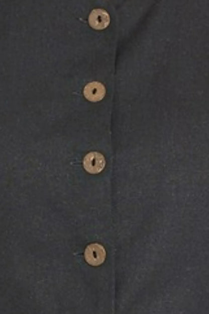 Zenana Linen Button Down Vest