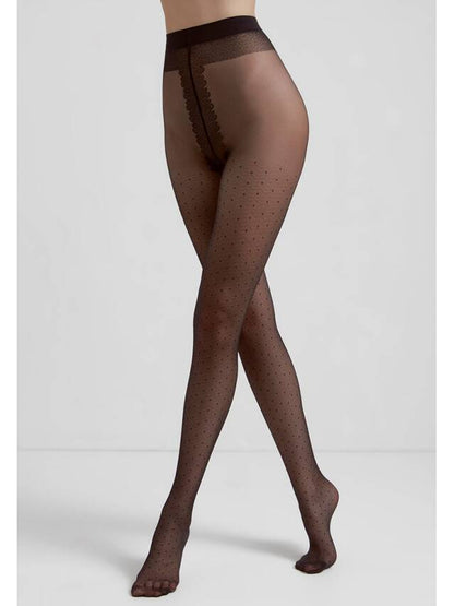 Conte Pauline 20 Den - Fantasy Women's Tights with geometric pattern "dots" (20С-90СП)