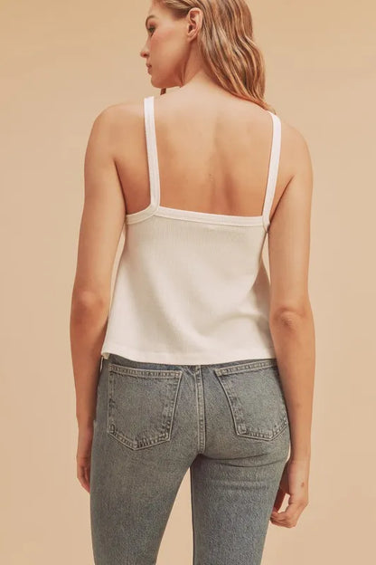 Aemi + Co Lightweight Ribbed Tank