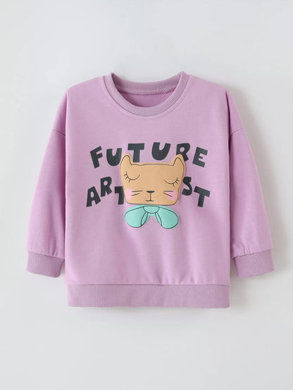 Children's Graphic Crew Neck Sweatshirt