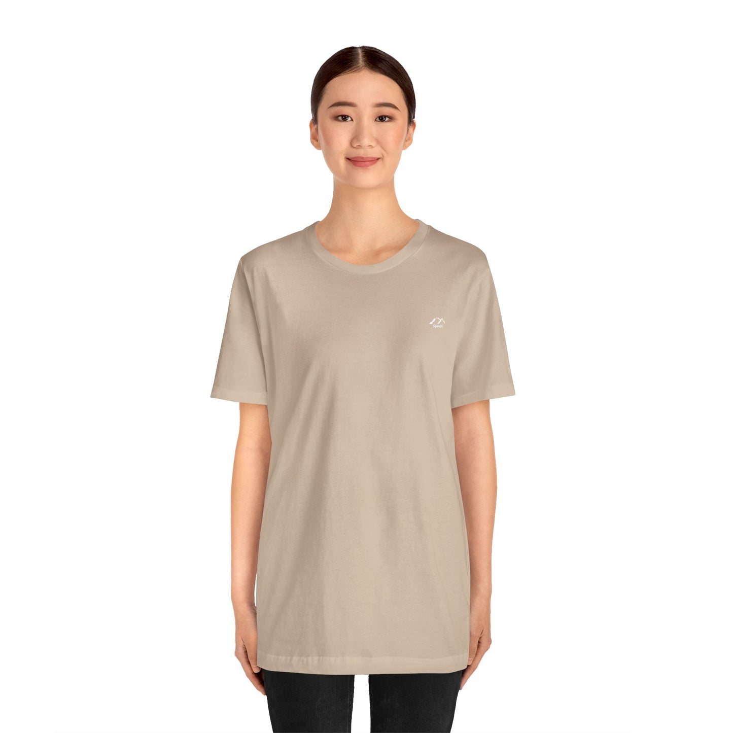 TS-090BN-24 Unisex Cream Shades T-shirt for Women and Men Casual Wear