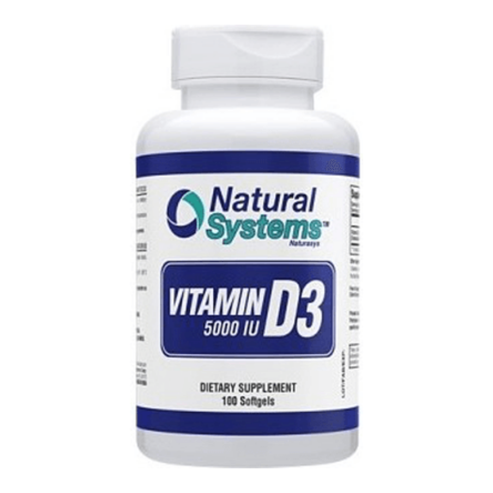 Natural Systems Vitamin D3 (5000 IU 100 ct)