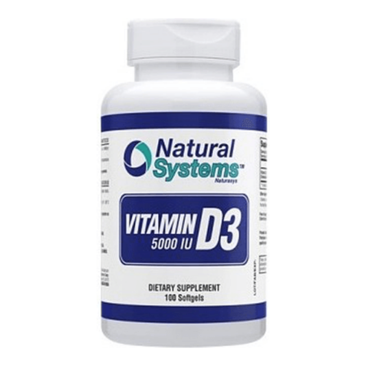 Natural Systems Vitamin D3 (5000 IU 100 ct)