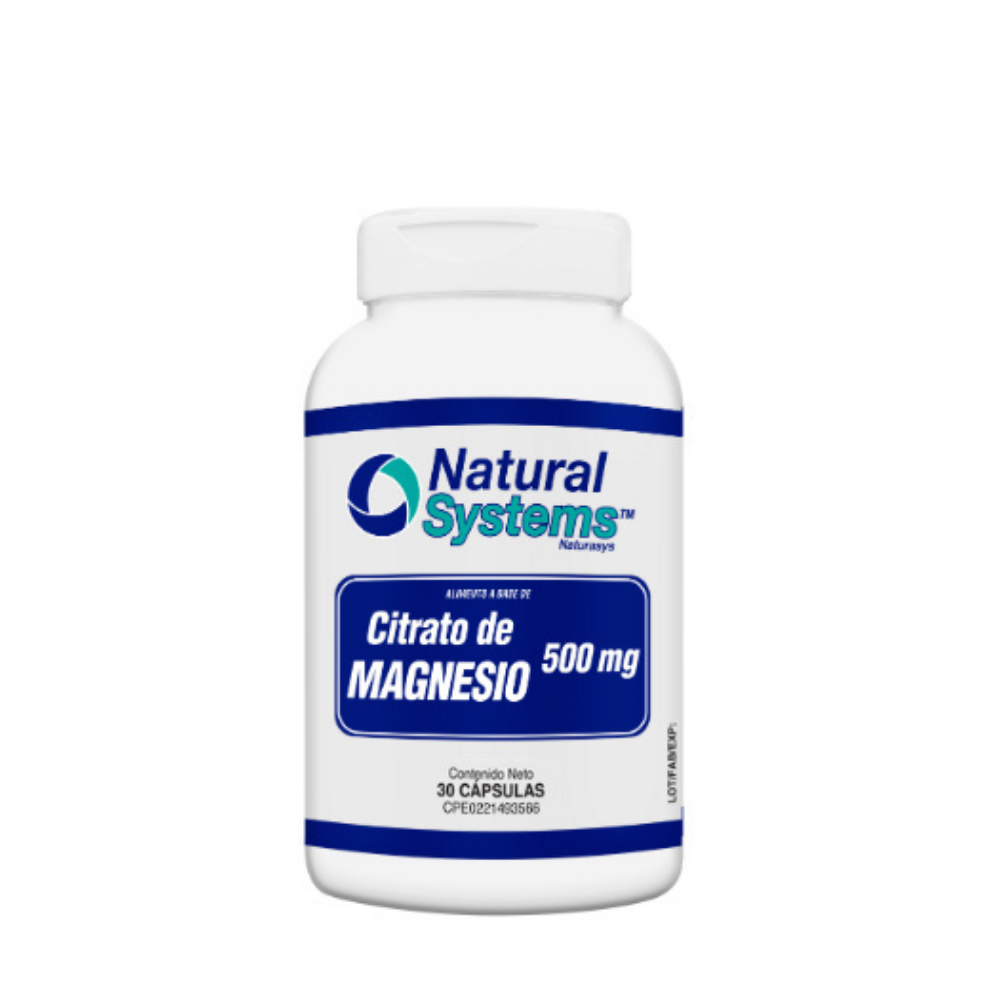 Natural Systems Magnesium Citrate (500 mg 30 ct)