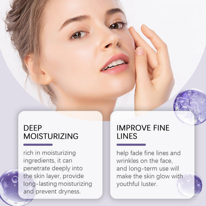 West&Month Hydrating Face Cream Hyaluronic Acid Facial Skin Moisturizing And Hydrating With Massage Skin Cream