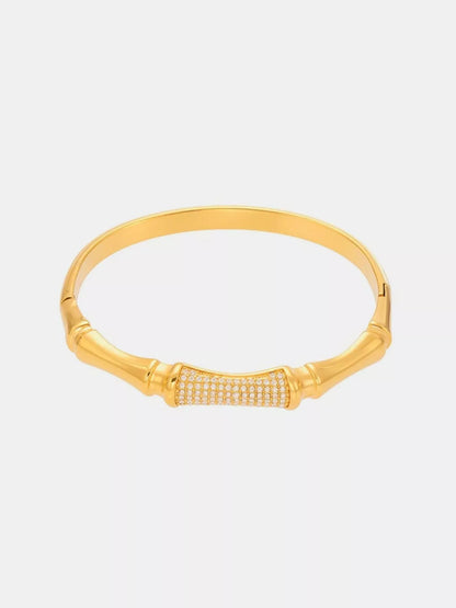 18K Gold-Plated Zircon Bracelet