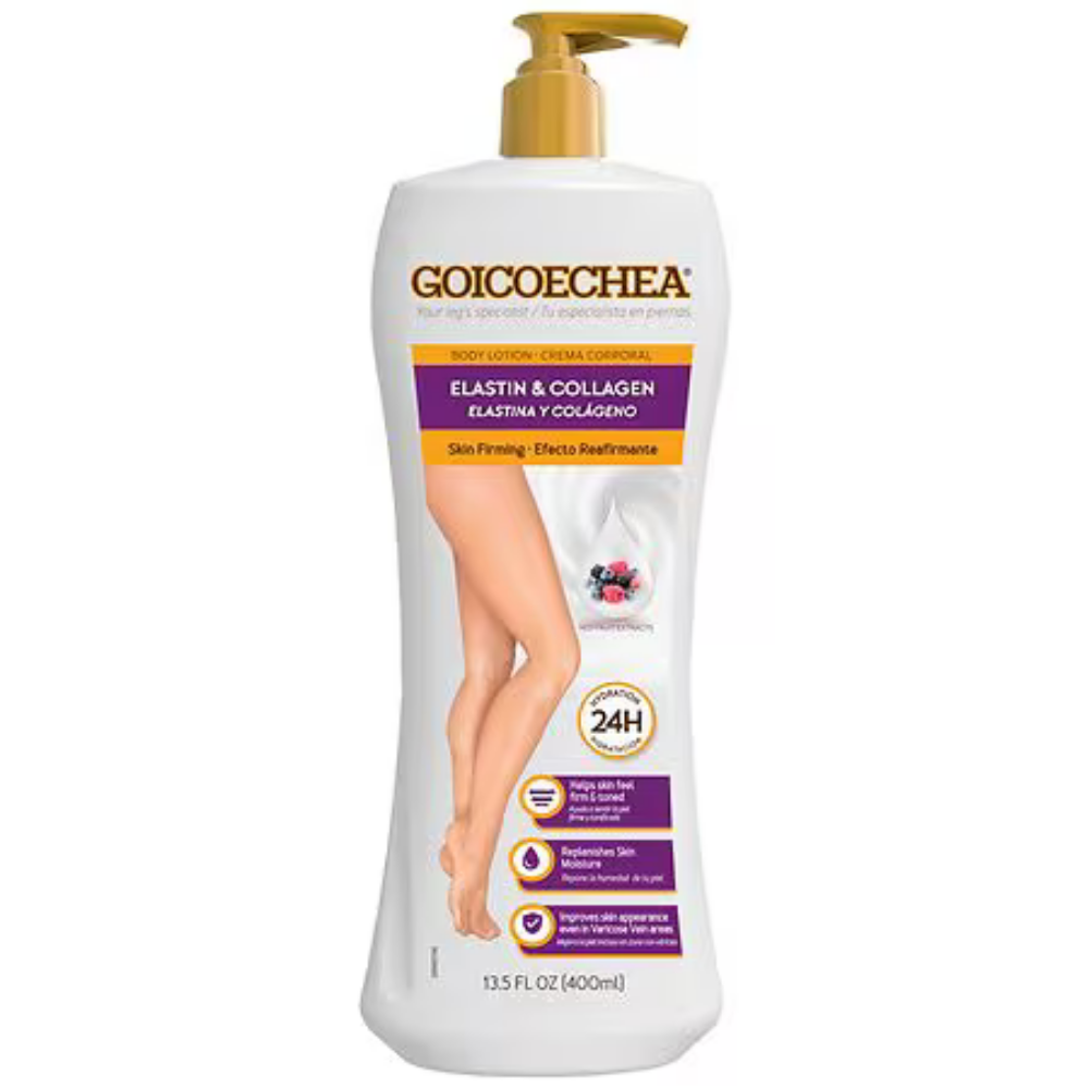 Goicoechea Skin Firming Lotion With Elastin Collagen And Asian Extracts (13.5 Oz)